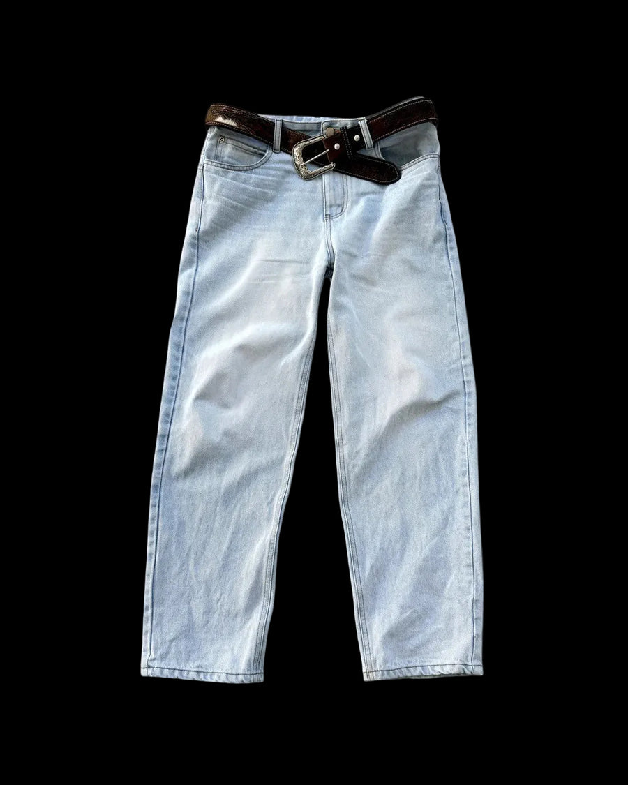 STREET CUT DENIM — BLUE WASH